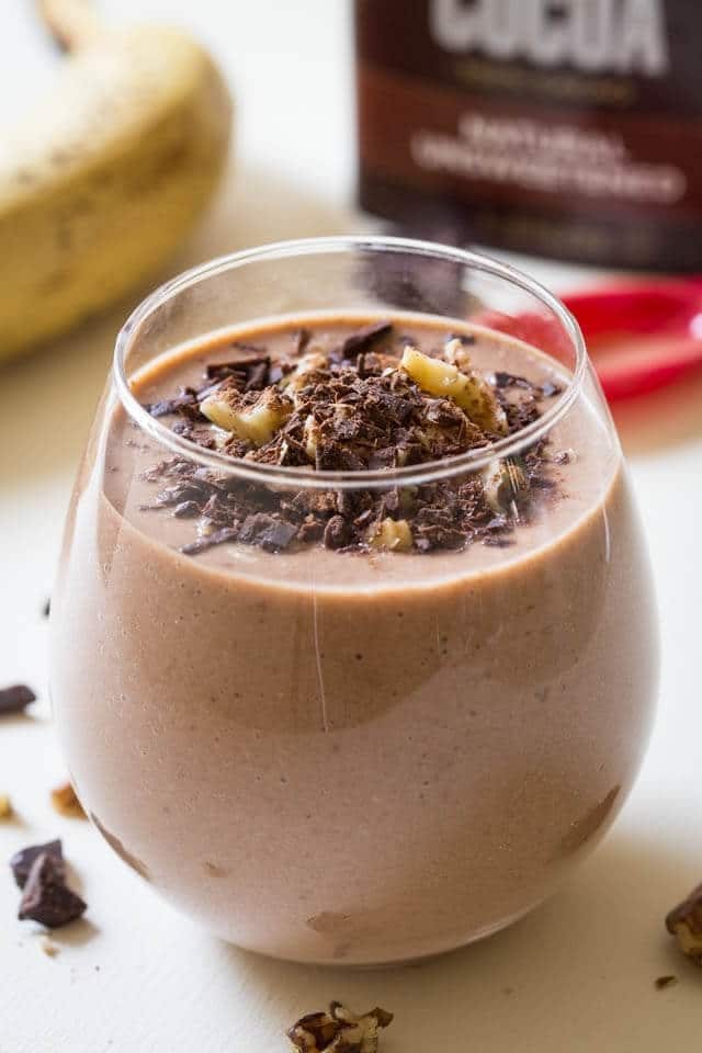 Chocolate Banana Bread Smoothie