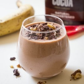 Chocolate Banana Bread Smoothie