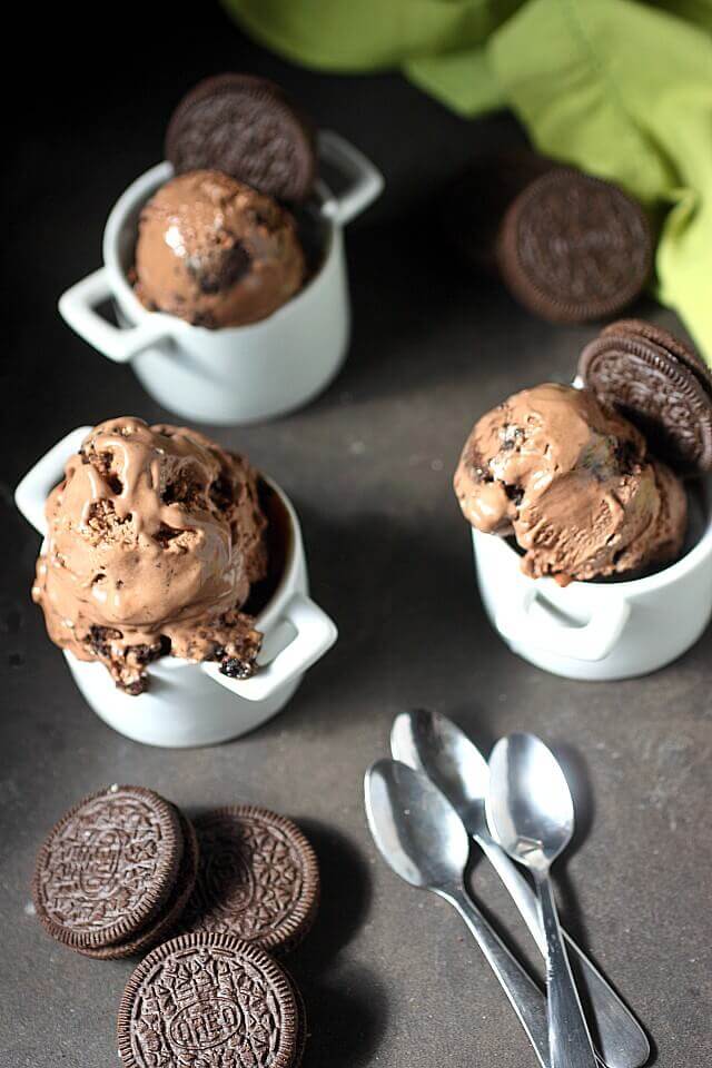 Chocolate Oreo Ice Cream