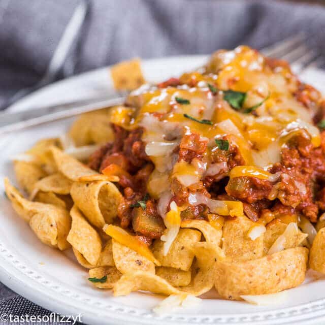 Frito Chili Pie {An Easy Beef Dinner or Lunch Recipe Served 3 Ways}