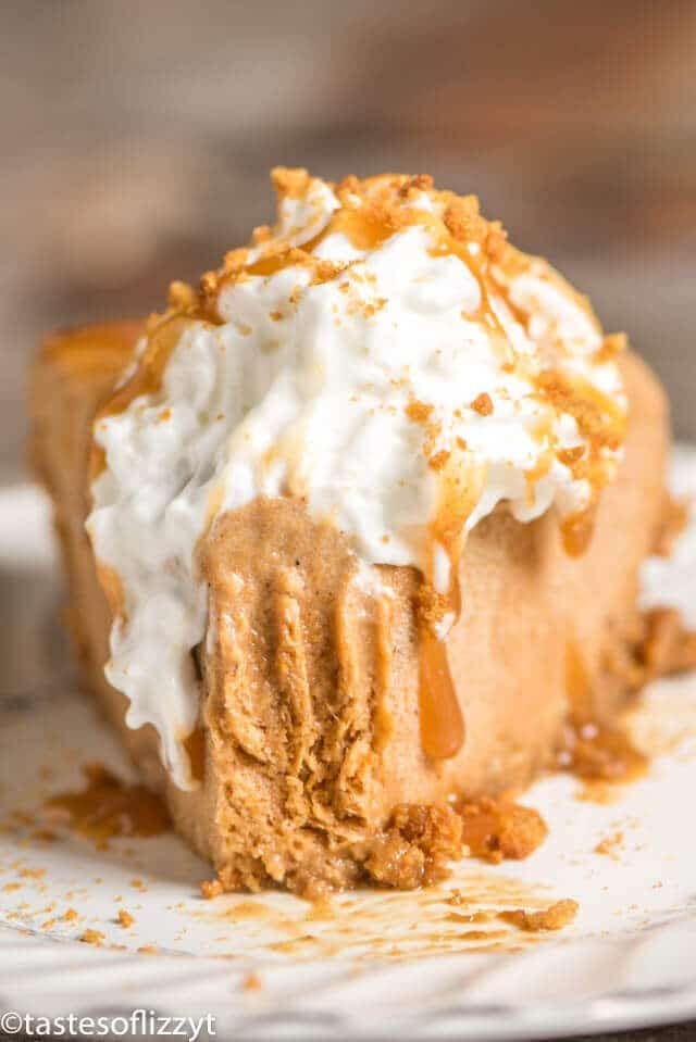 Frozen Pumpkin Pie {No Bake Pumpkin Dessert Recipe with Gelato}