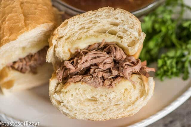 Crock Pot French Dip Sandwiches French Dip Tortilla Roll Ups. Easy summer recipes – that’s all I’m allowing in my life lately. I’m trying really hard right now to make sure I have a home cooked dinner on the table most nights.