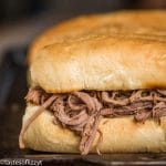 how to make french dip sandwiches in the crockpot