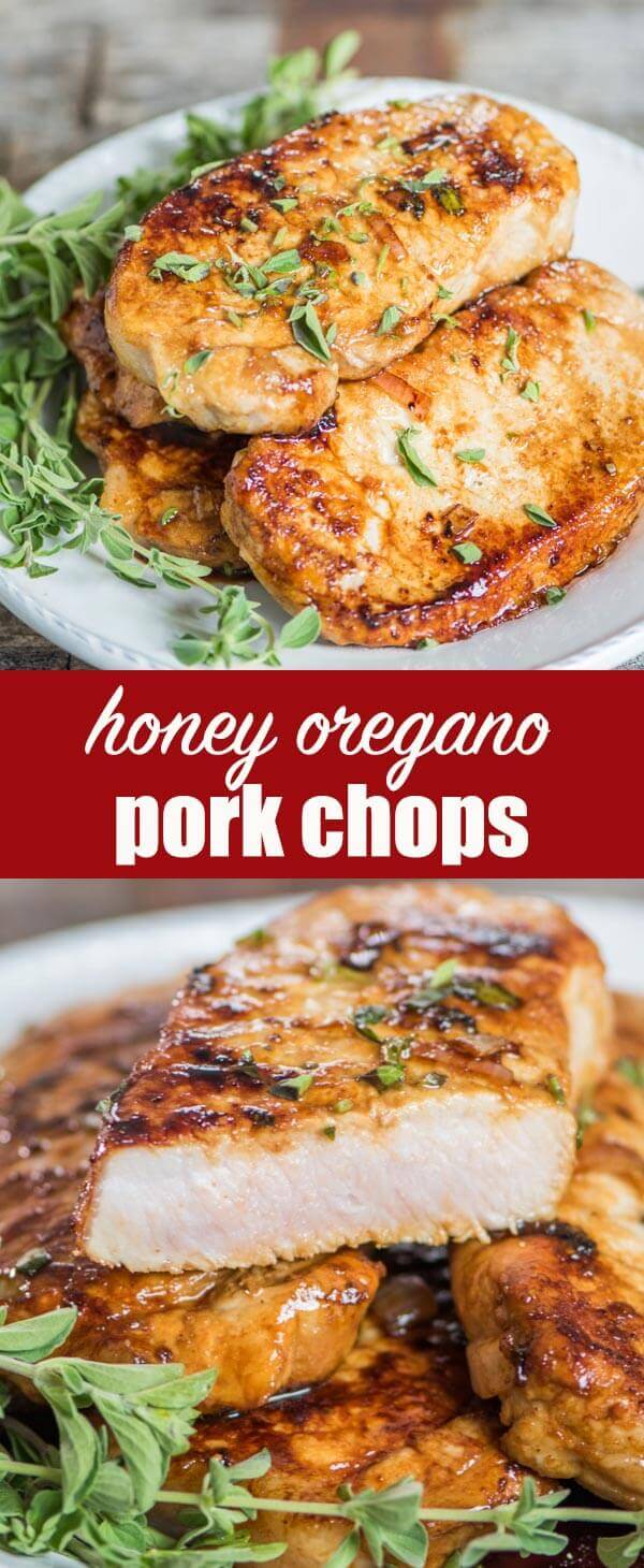 Honey Oregano Pork Chops Recipe {Easy Pork Marinade}
