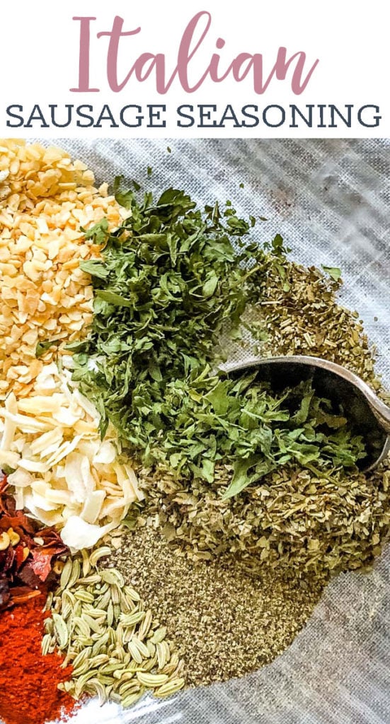Homemade Italian Sausage Seasoning {Easy From Scratch Spice Mix}