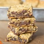 Chocolate Chip Oatmeal Bars