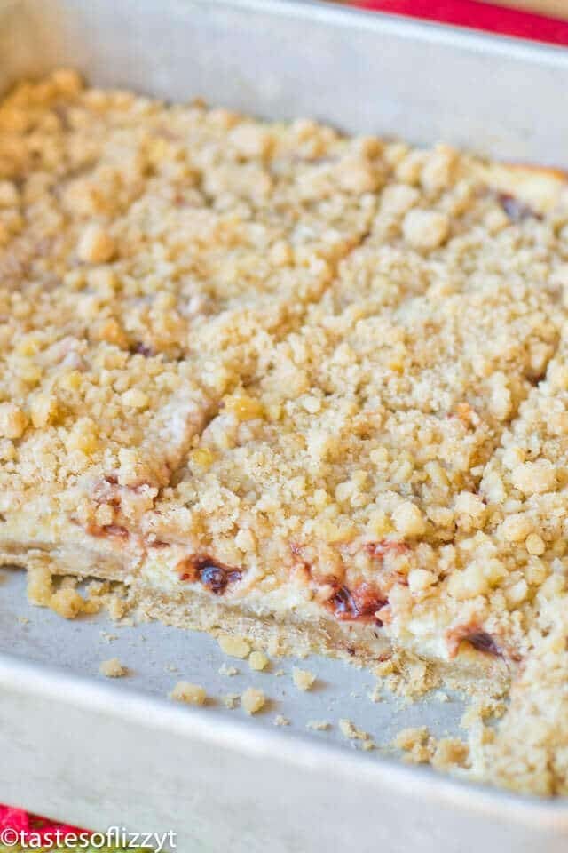 Cranberry Cream Cheese Bars Recipe {Easy Christmas Dessert Recipe}