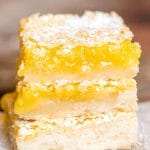 easy lemon custard bars