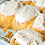 easy cinnamon roll recipe with pudding