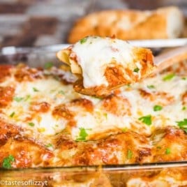 Sausage Stuffed Shells Casserole
