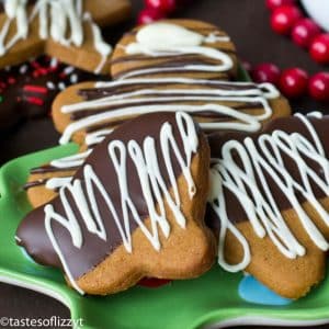 chocolate dipped gingerbread cookies recipe