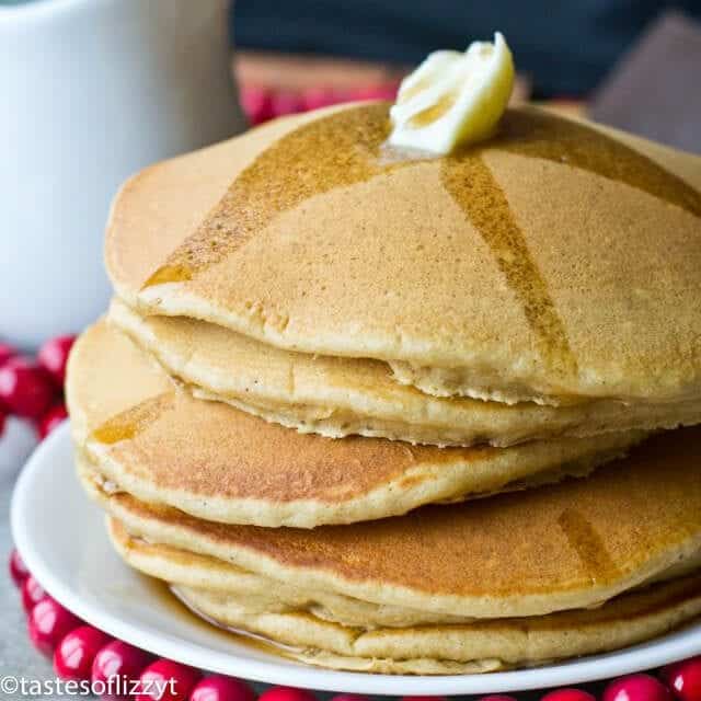 christmas spice pancakes recipe