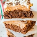 hot chocolate brownies recipe