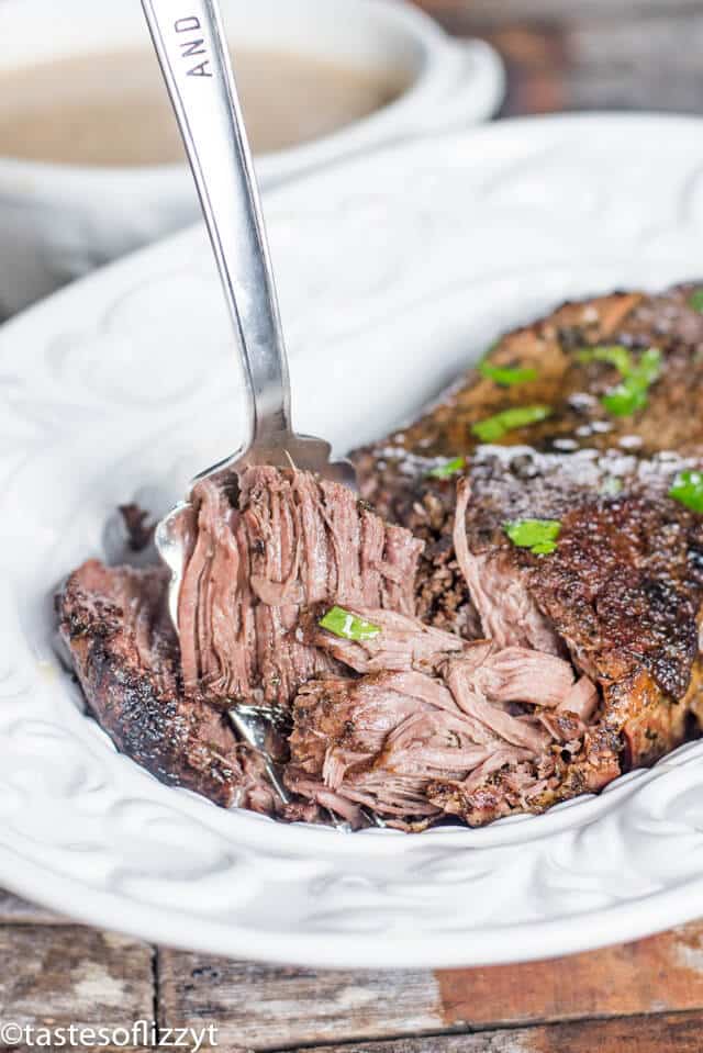 bowl of fork tender pot roast