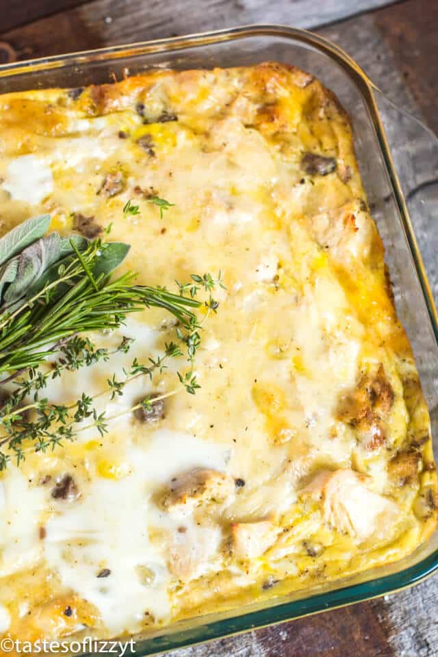 turkey and swiss breakfast casserole recipe