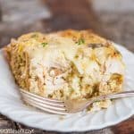 use leftovers to make a breakfast casserole