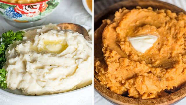 bob evans sweet potatoes and mashed potatoes