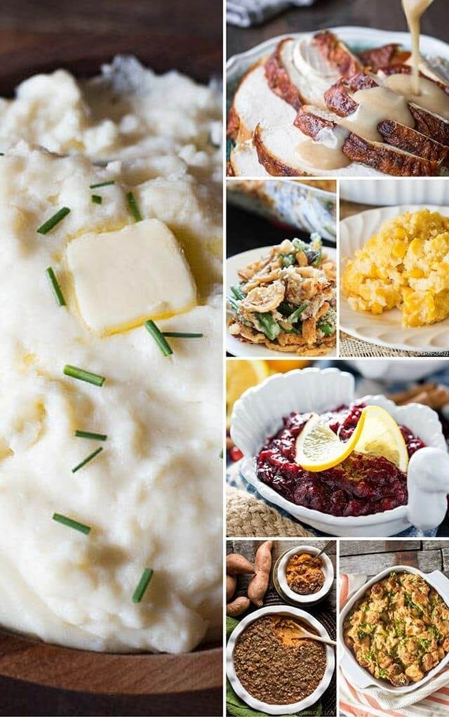 CLASSIC THANKSGIVING DINNER & DESSERT RECIPES~ THE COMPLETE MEAL