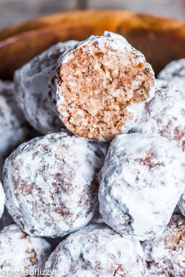 No-Bake Whiskey Kisses Recipe (aka Whiskey Balls or Bourbon Balls