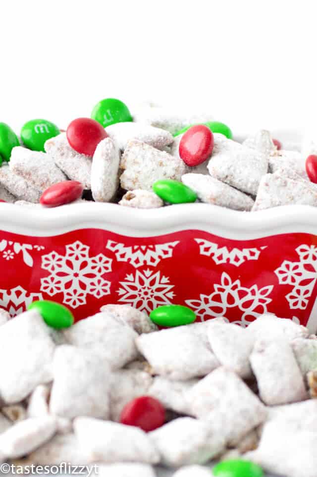 Christmas muddy buddies