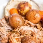 pork tenderloin with potatoes and carrots