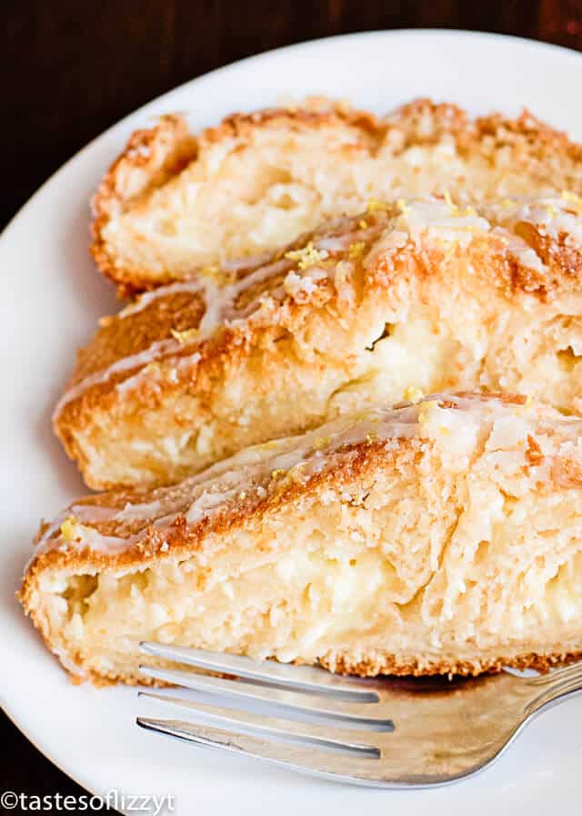 lemon crescent roll bread