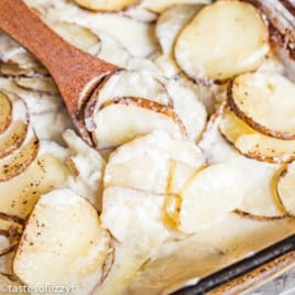 making scalloped potatoes