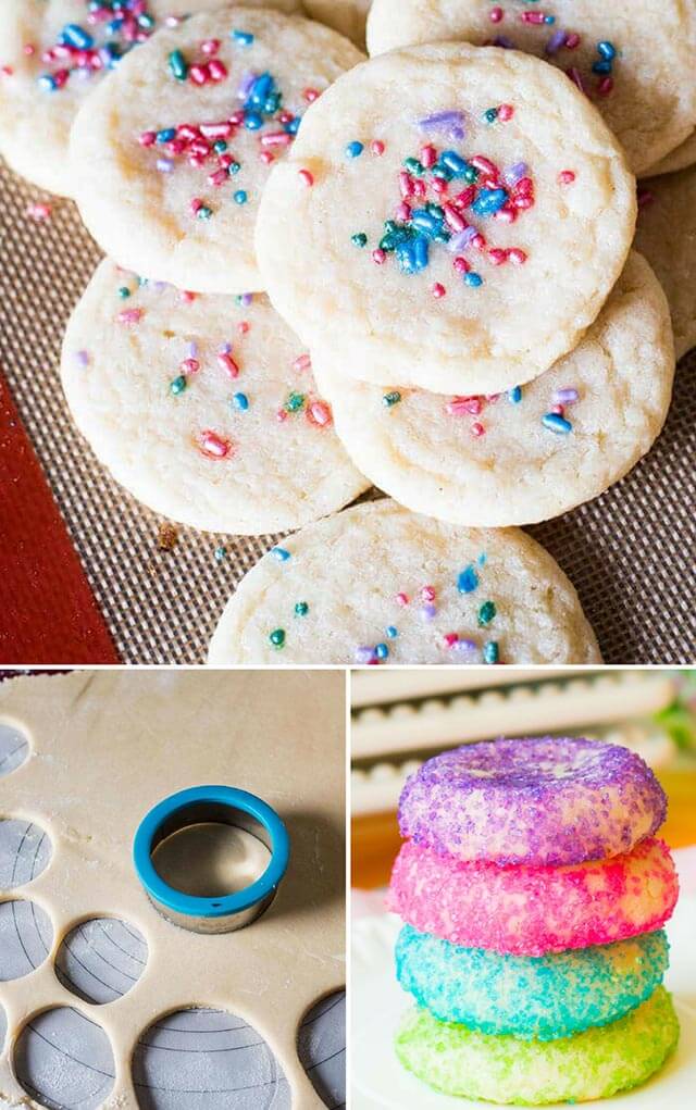 sugar cookies with sprinkles