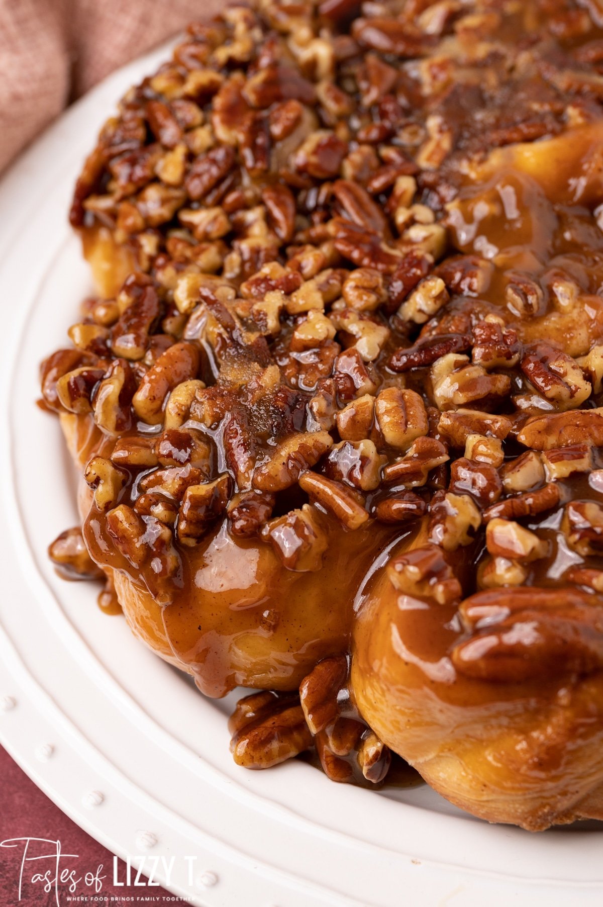 Caramel Pecan Sticky Buns Recipe | Tastes of Lizzy T