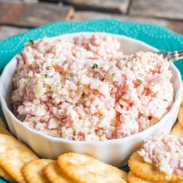 Ham Salad Recipe {with Swiss Cheese and Dijon Mustard}