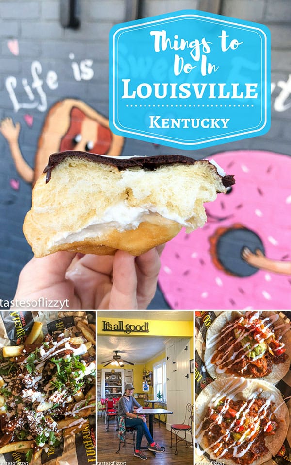 Louisville Kentucky food collage