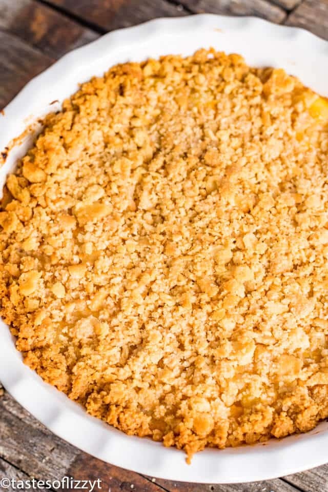 pineapple casserole with ritz crackers