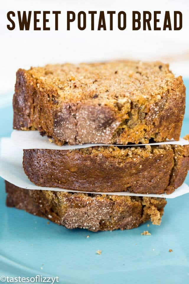 Old Fashioned Sweet Potato Bread is delicious and comforting. This quick bread recipe can be made into 4 mini loaves or one large loaf.