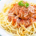 Instant Pot Spaghetti Sauce and Italian Meatballs