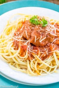 Instant Pot Spaghetti Sauce and Italian Meatballs