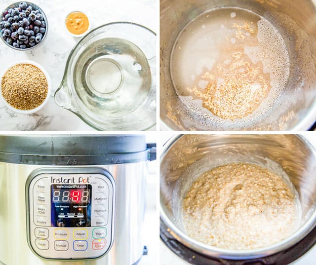 how to make steel cut oats in instant pot