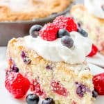 how to make fresh berry cake