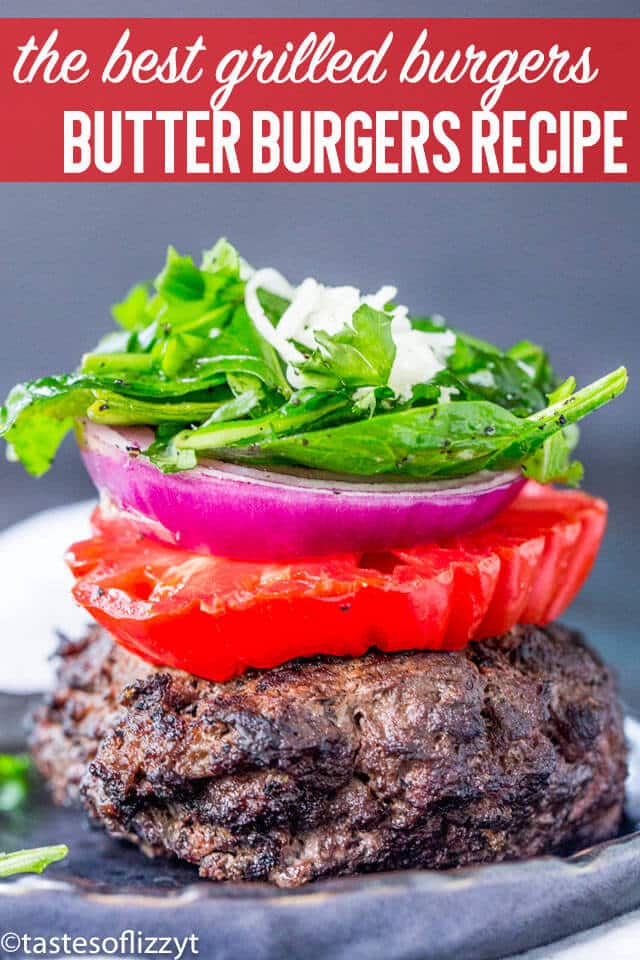 Butter Burger Recipe {Low Carb Keto Hamburger Recipe for Summer Picnics}