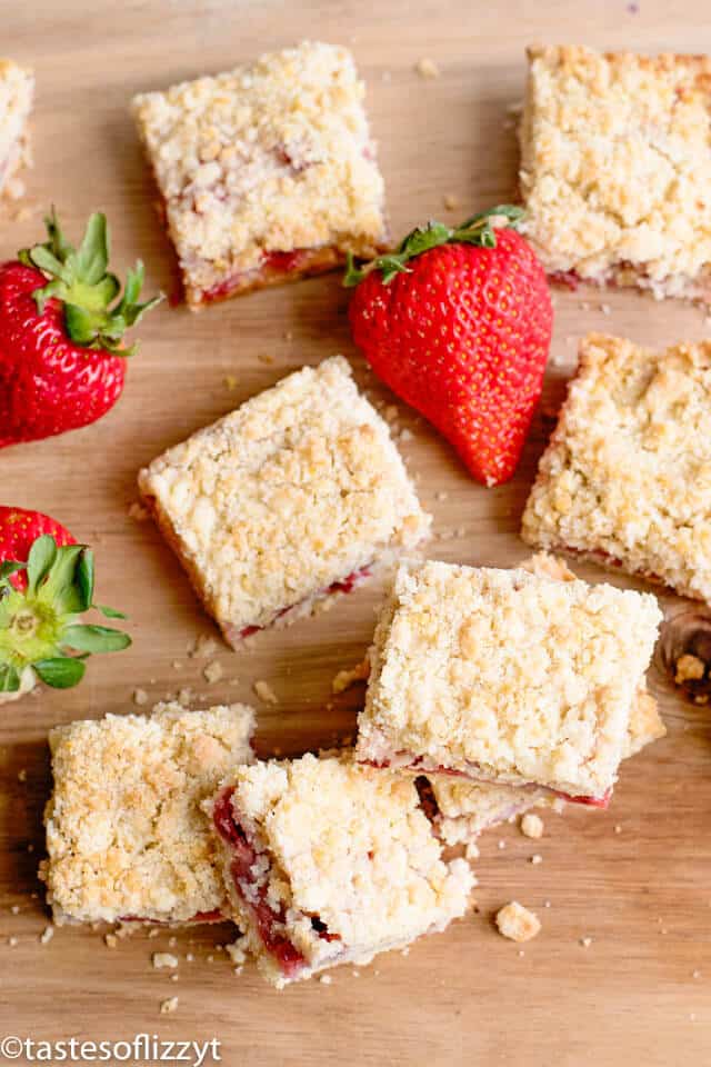 easy strawberry bar recipe