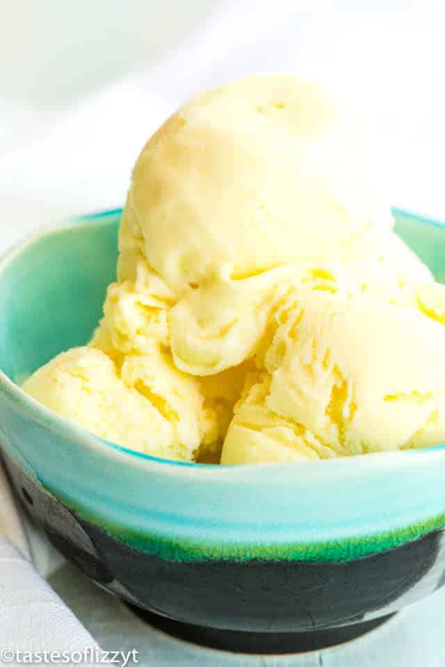 Vanilla Frozen Custard Recipe Easy Small Batch Homemade Ice Cream