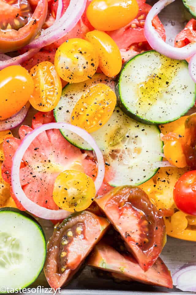 the best cucumber tomato salad recipe