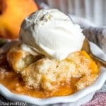 how to make peach cobbler