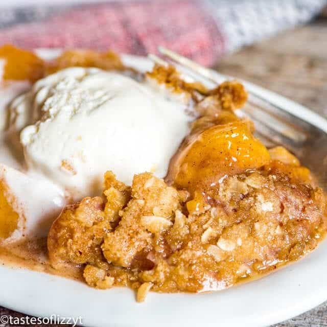 how to make peach crisp