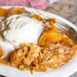 best ever easy peach crisp recipe