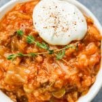 stuffed cabbage soup