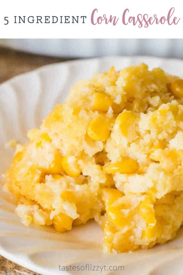 5 Ingredient Corn Casserole