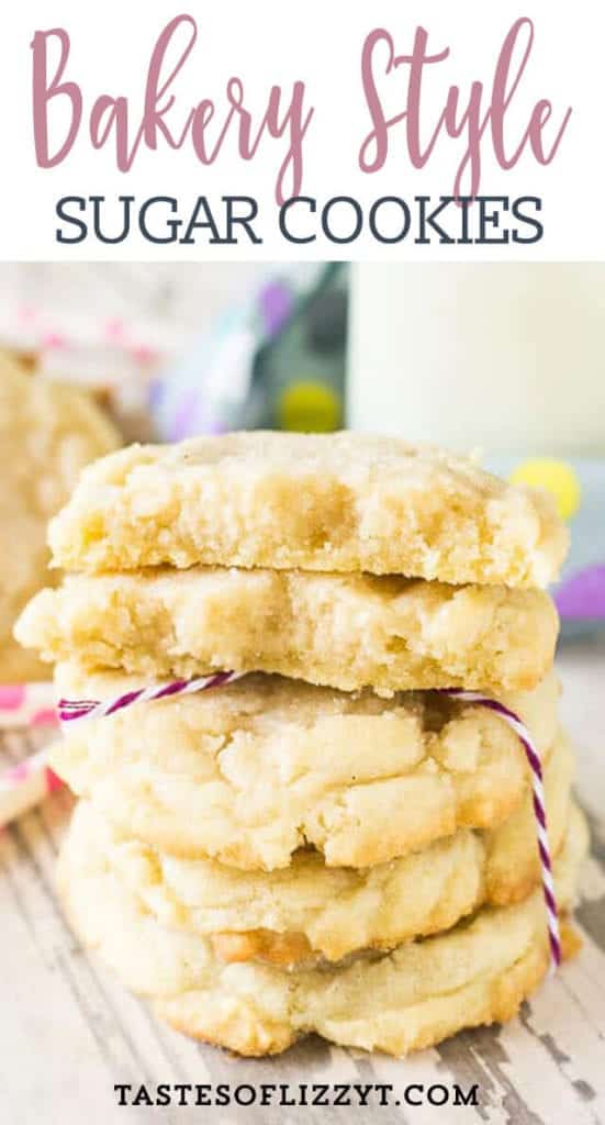 Bakery Style Sugar Cookies {The Best Sugar Cookies Recipe}