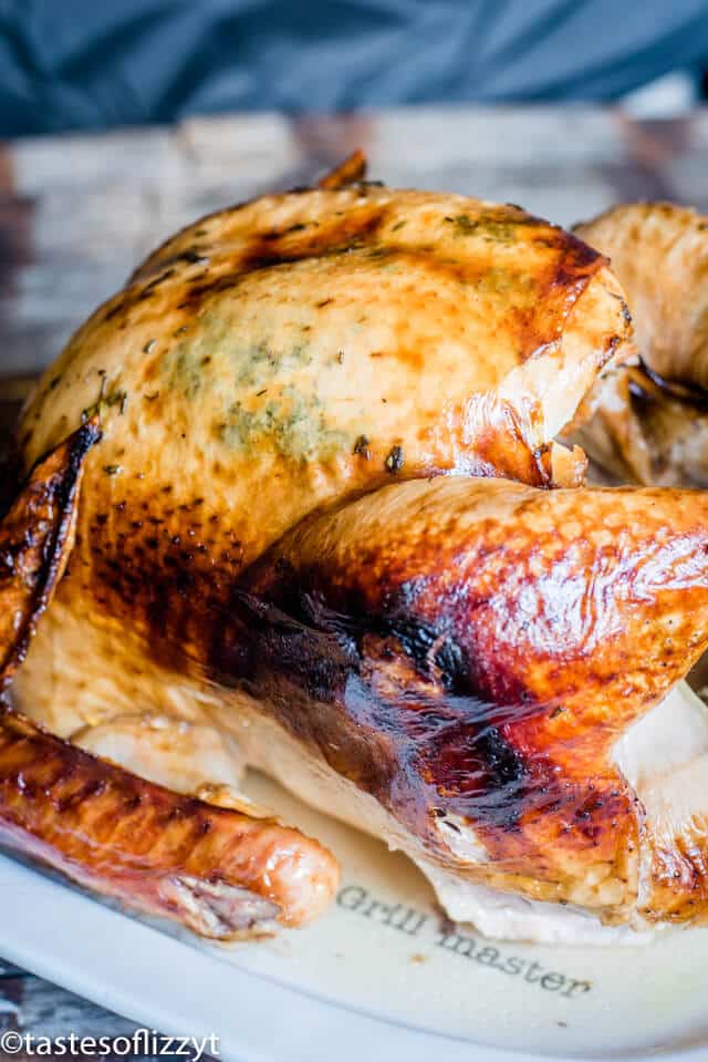 golden brown whole turkey