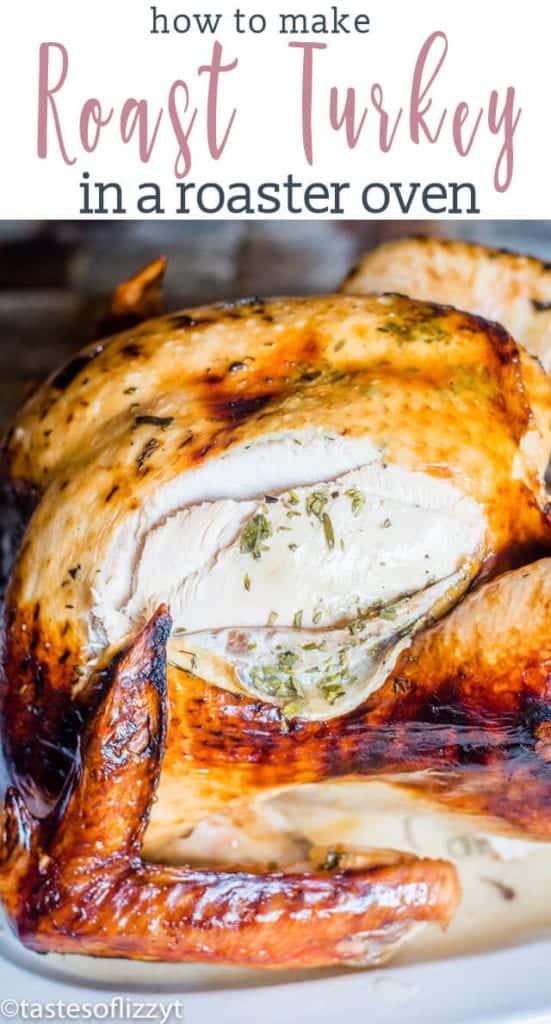 Roast Turkey in an Electric Roaster {Easy Recipe for Thanksgiving Turkey}