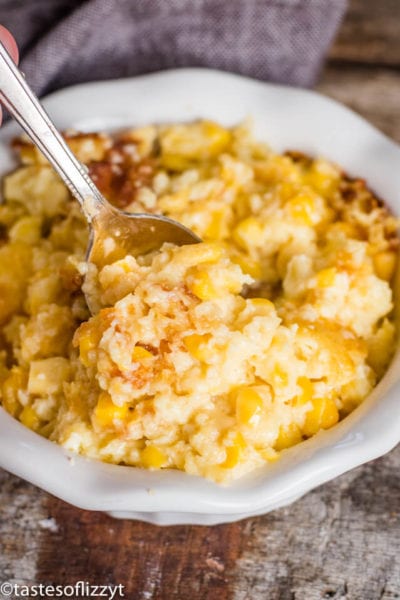 Easy Corn Pudding Recipe {Homemade Creamy Corn Casserole}